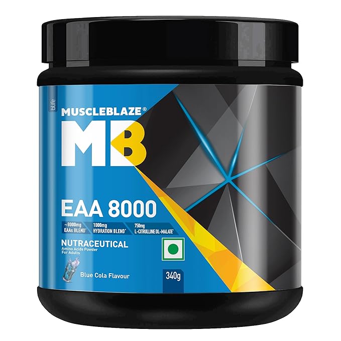MUSCLEBLAZE EAA 8000 BLUE COLA 0.75LB