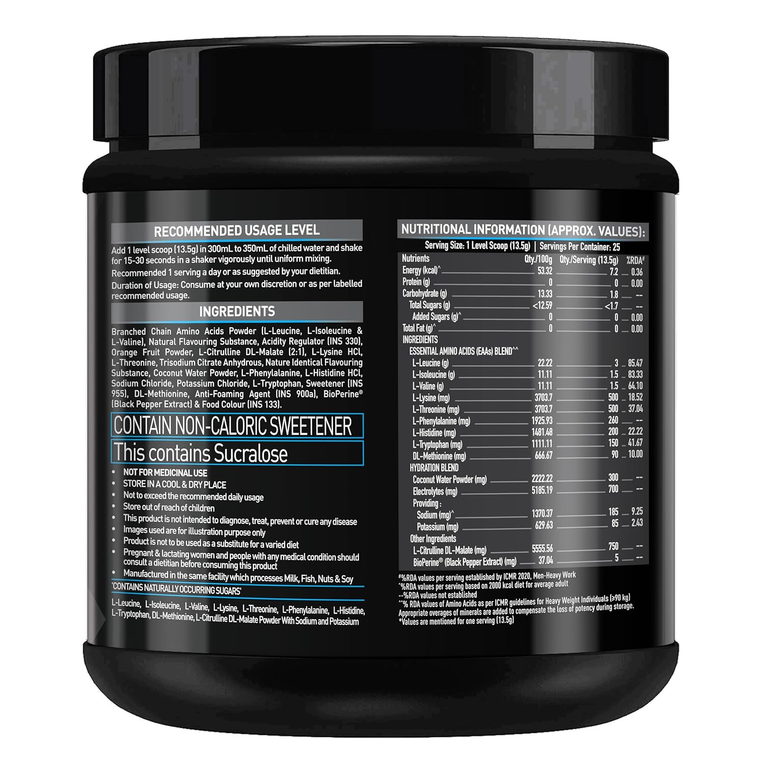 MUSCLEBLAZE EAA 8000 BLUE COLA 0.75LB