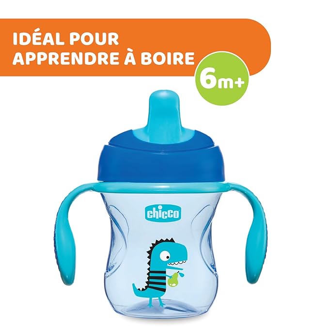 CHICCO TRANNING CUP 6M+BOY PACK 6M
