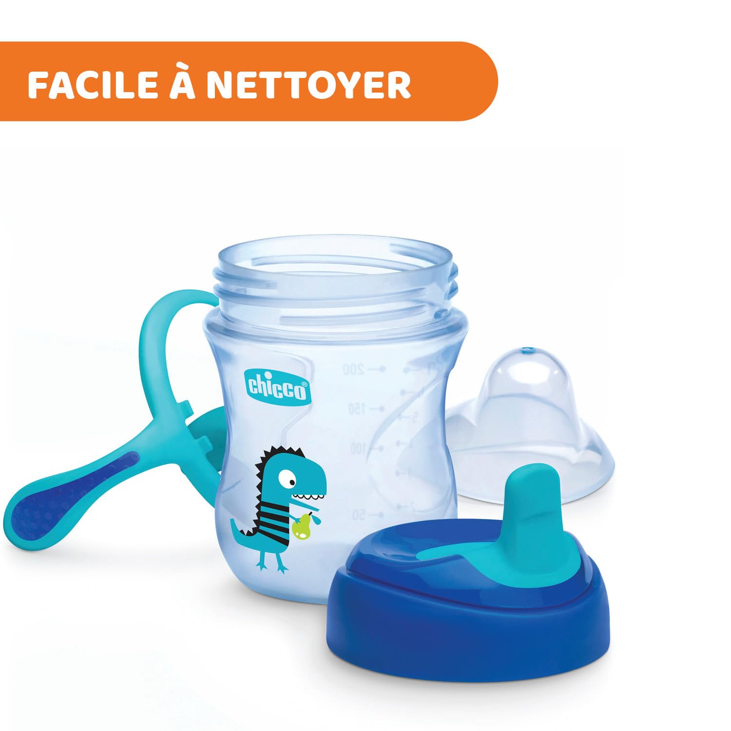 CHICCO TRANNING CUP 6M+BOY PACK 6M