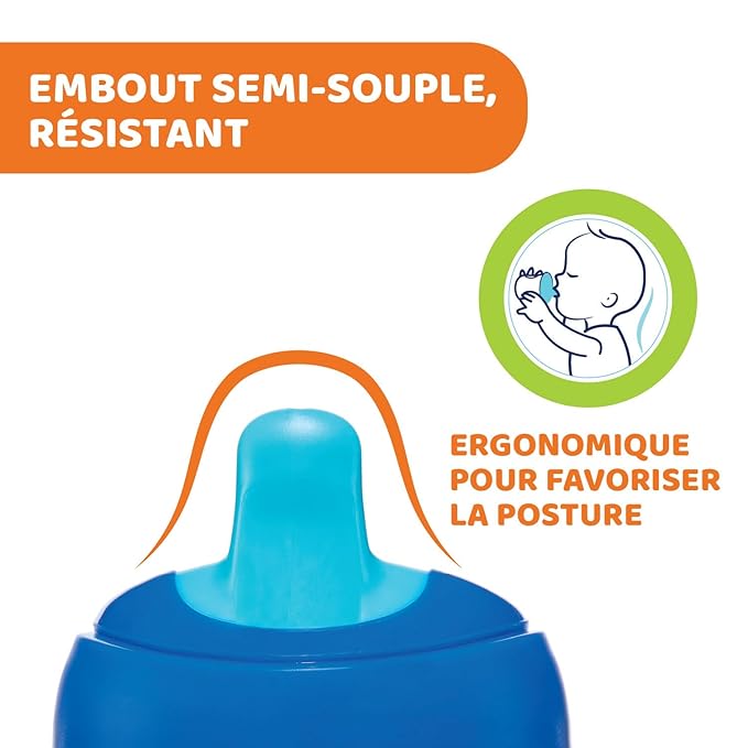 CHICCO TRANNING CUP 6M+BOY PACK 6M