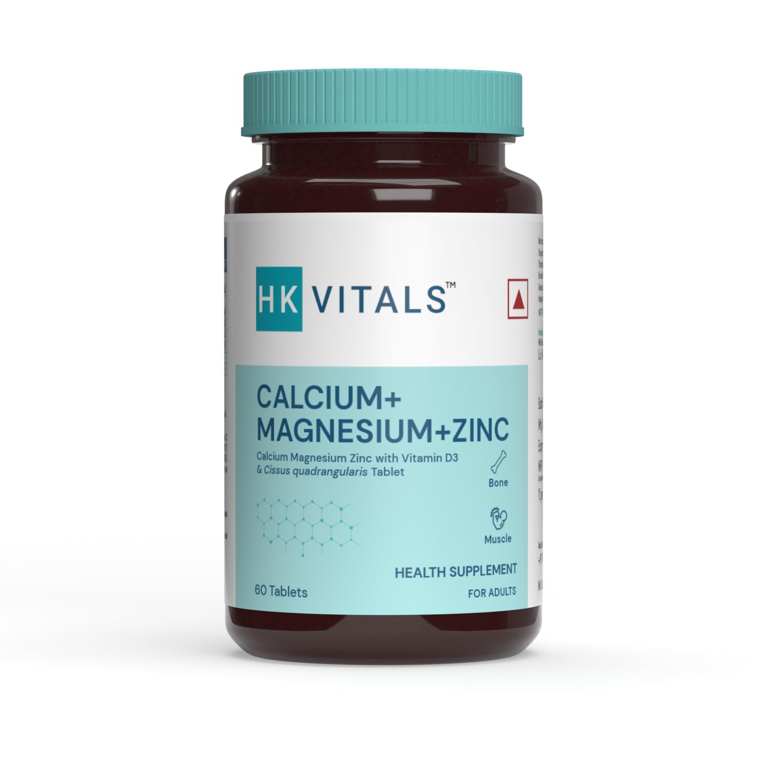 HEALTHKART HK VITALS CALCIUM UNFLAVOURED 60 TABLETS
