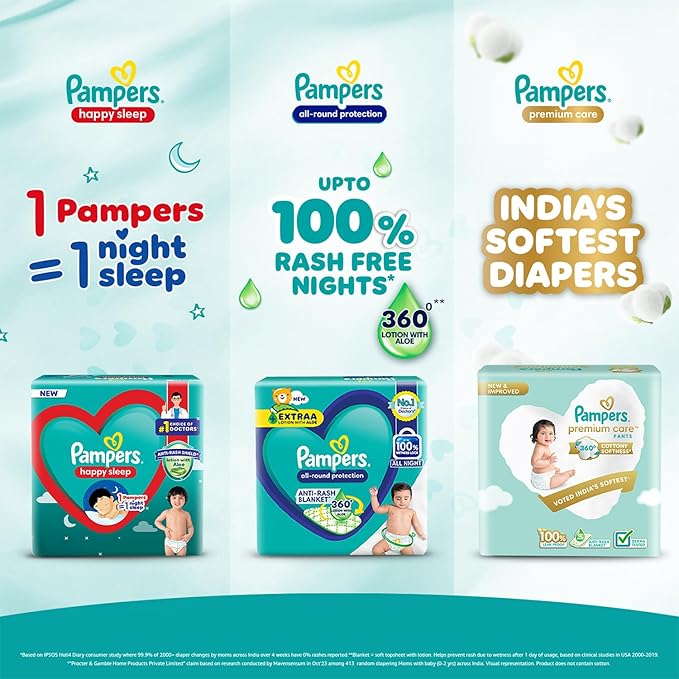 PAMPERS BLUE PANTS NB-34 PANTS