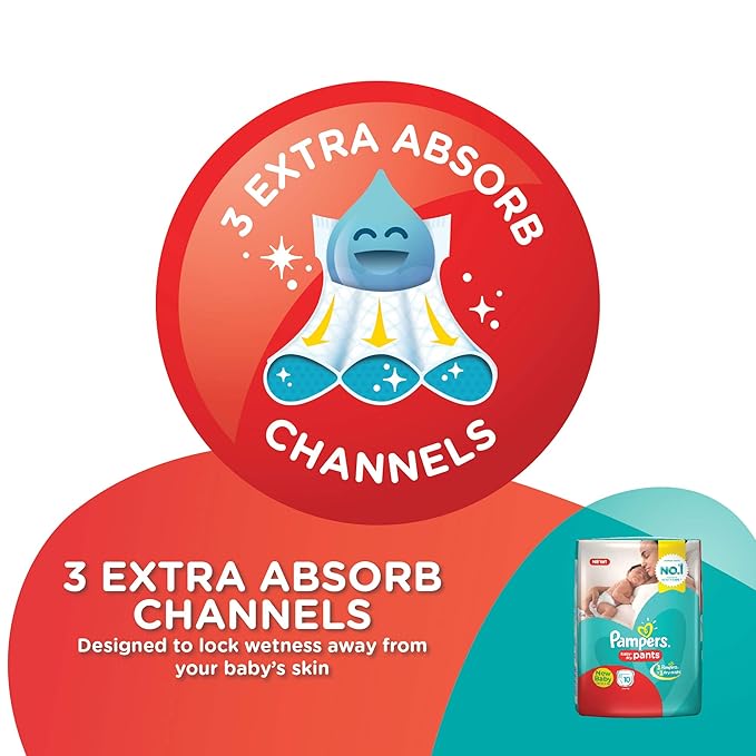 PAMPERS NEW BABY 10 PANTS