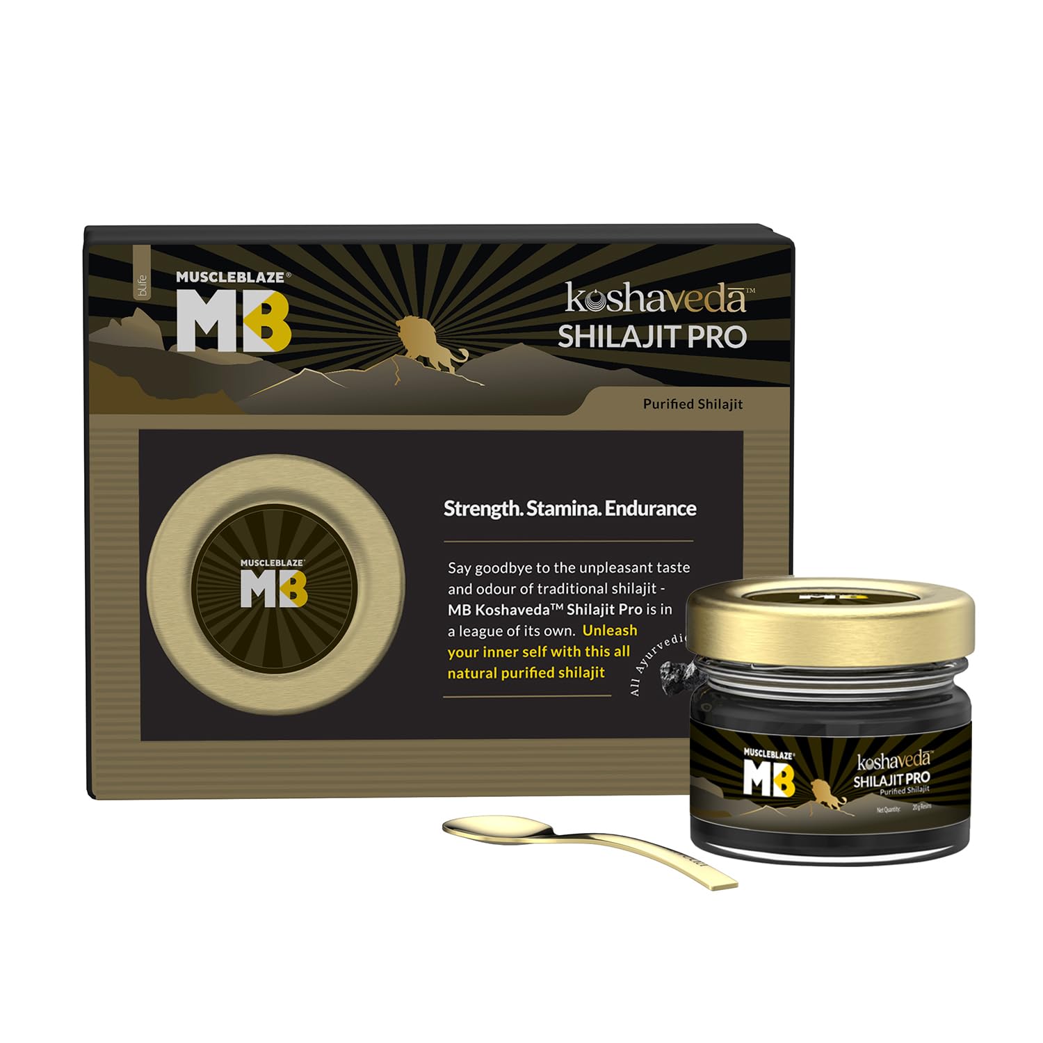 MUSCLEBLAZE KOSHAVEDA SHILAJIT PRO 20GM