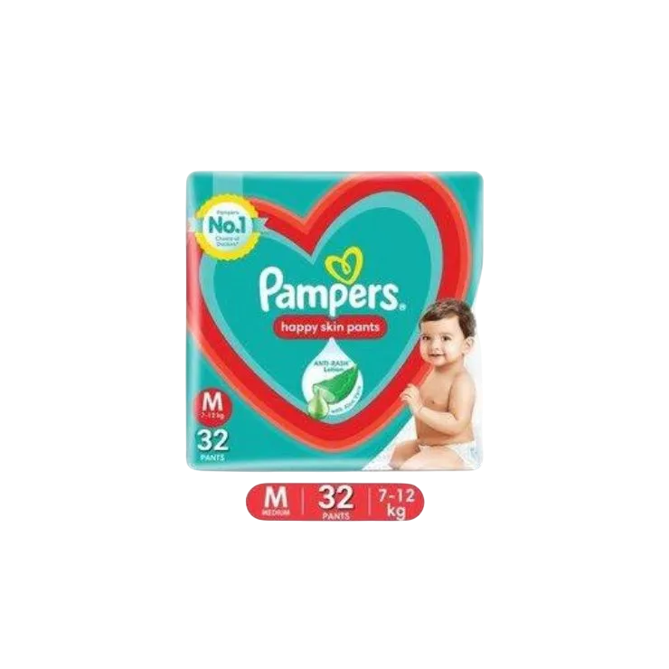 PAMPERS RED PANTS M-32 (7-12KG)