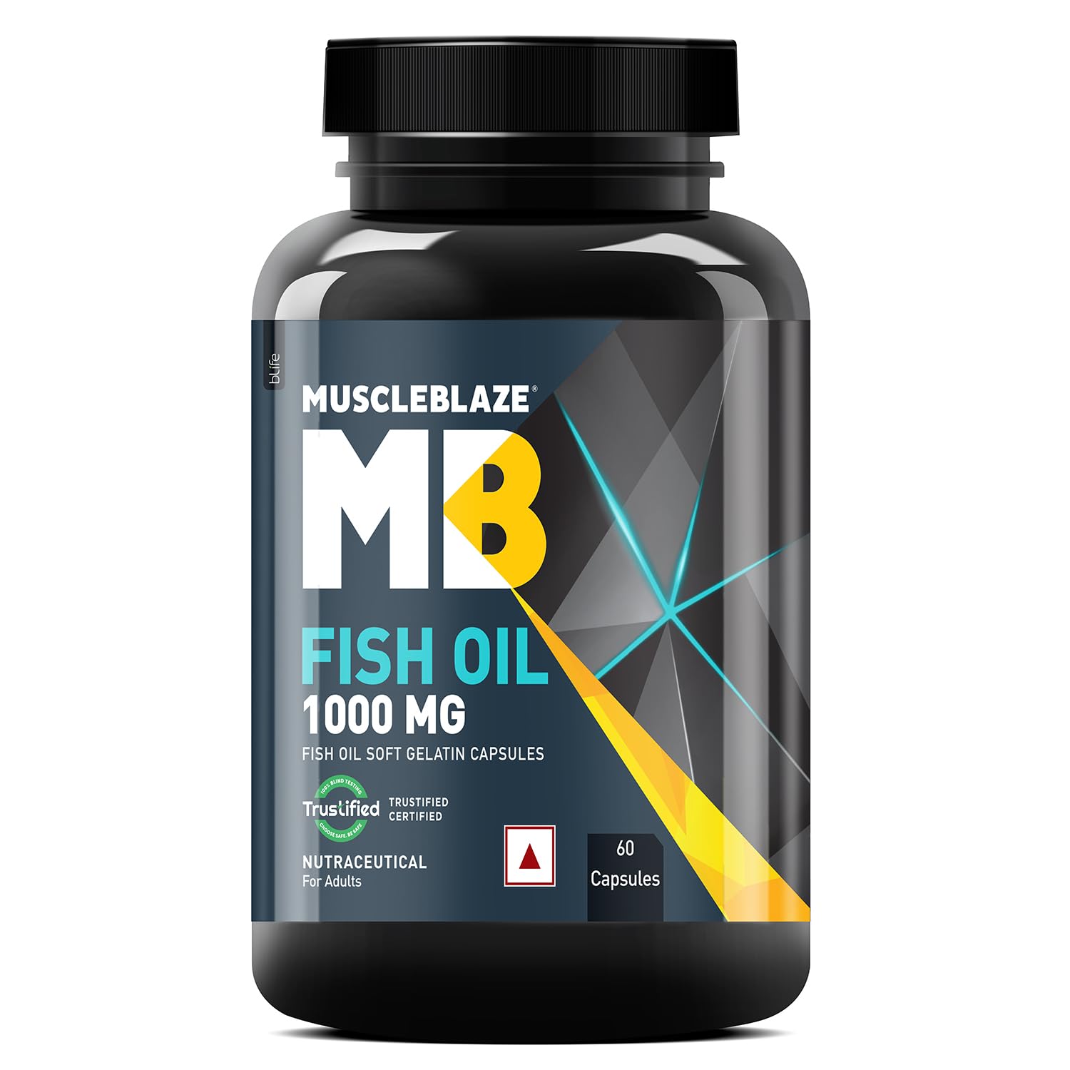 MUSCLEBLAZE FISH OIL ( 1000MG ) 60 SOFTGELS