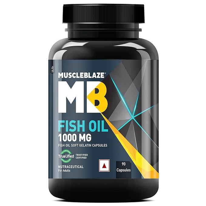 MUSCLEBLAZE FISH OIL ( 1000MG ) 90 SOFTGELS