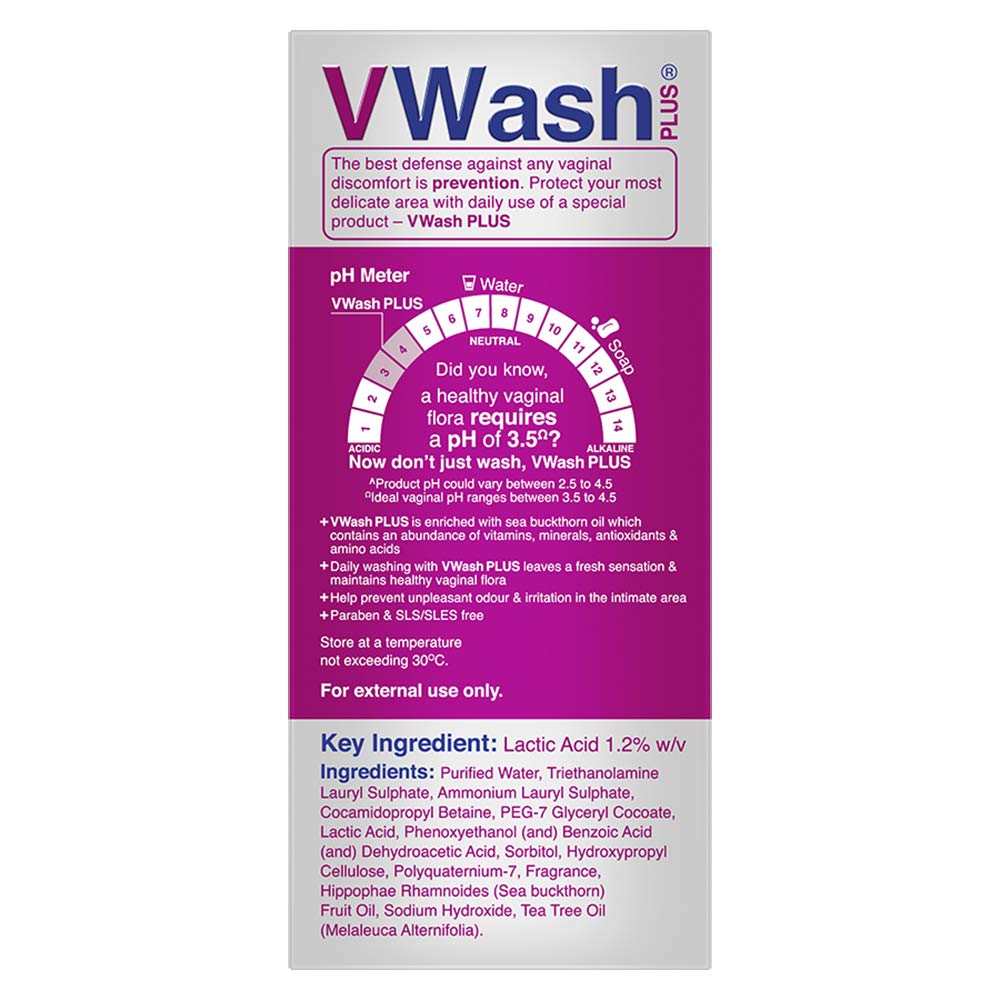 V WASH PLUS 100ML