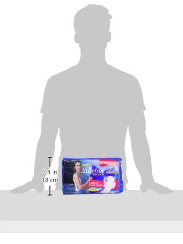 STAYFREE SECURE COTTONY XL SANITARY PADS 40 PCS