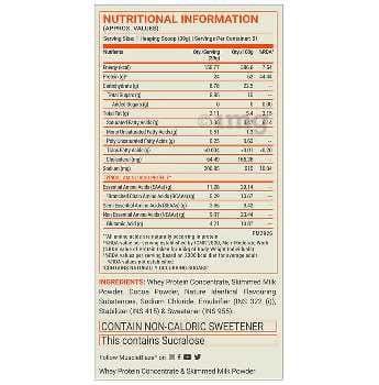 MUSCLEBLAZE FUEL ONE WHEY PROTEIN CHOCOLATE 2KG