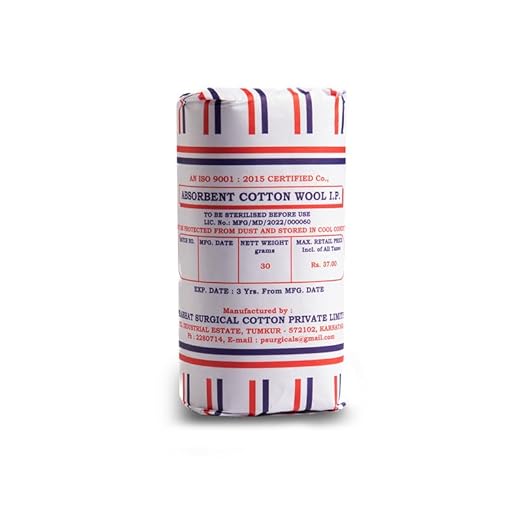 ABS COTTON WOOL 30GM