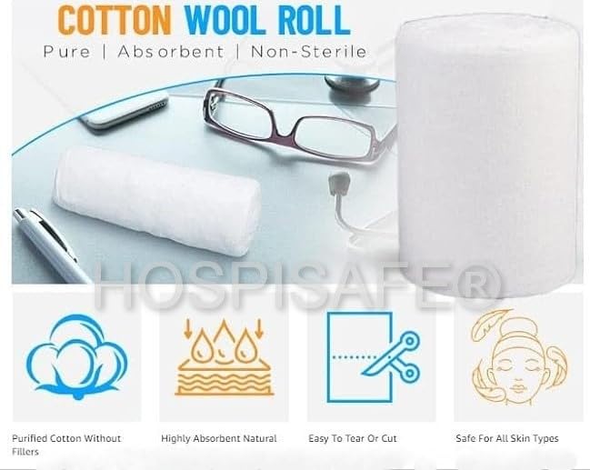 ABS COTTON WOOL 500GM