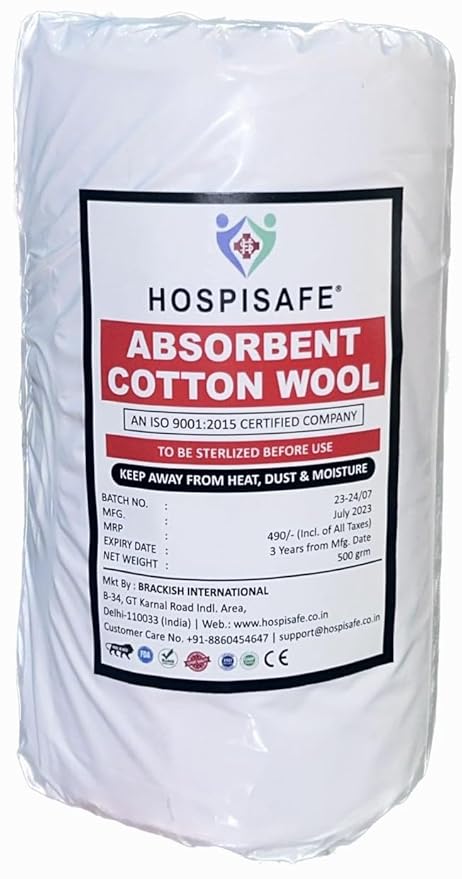 ABS COTTON WOOL 500GM