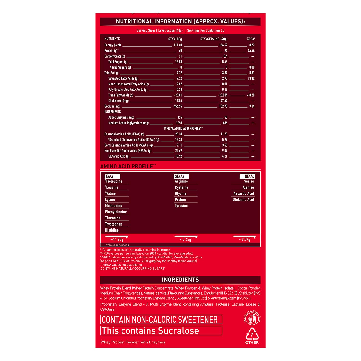 MUSCLEBLAZE WHEY ENERGY WHEY PROTEIN CHOCOLATE 1 KG