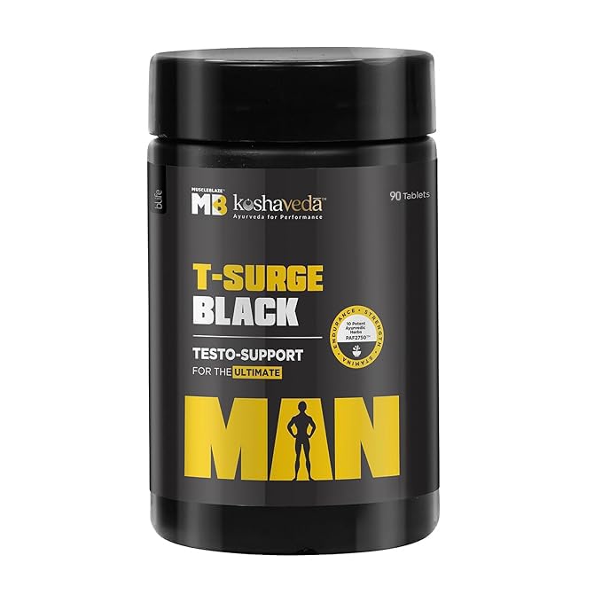 MUSCLEBLAZE KOSHAVEDA T-SURGE BLACK 90 TABLETS