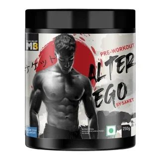 MUSCLEBLAZE PRE-WORKOUT ALTER EGO BY SAKET BLUE COLA 250GM