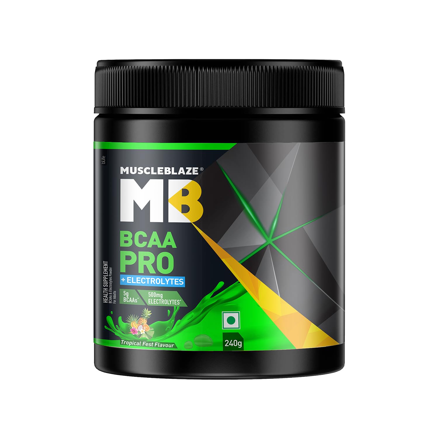 MUSCLEBLAZE BCAA PRO POWDER TROPICAL FEST 240GM