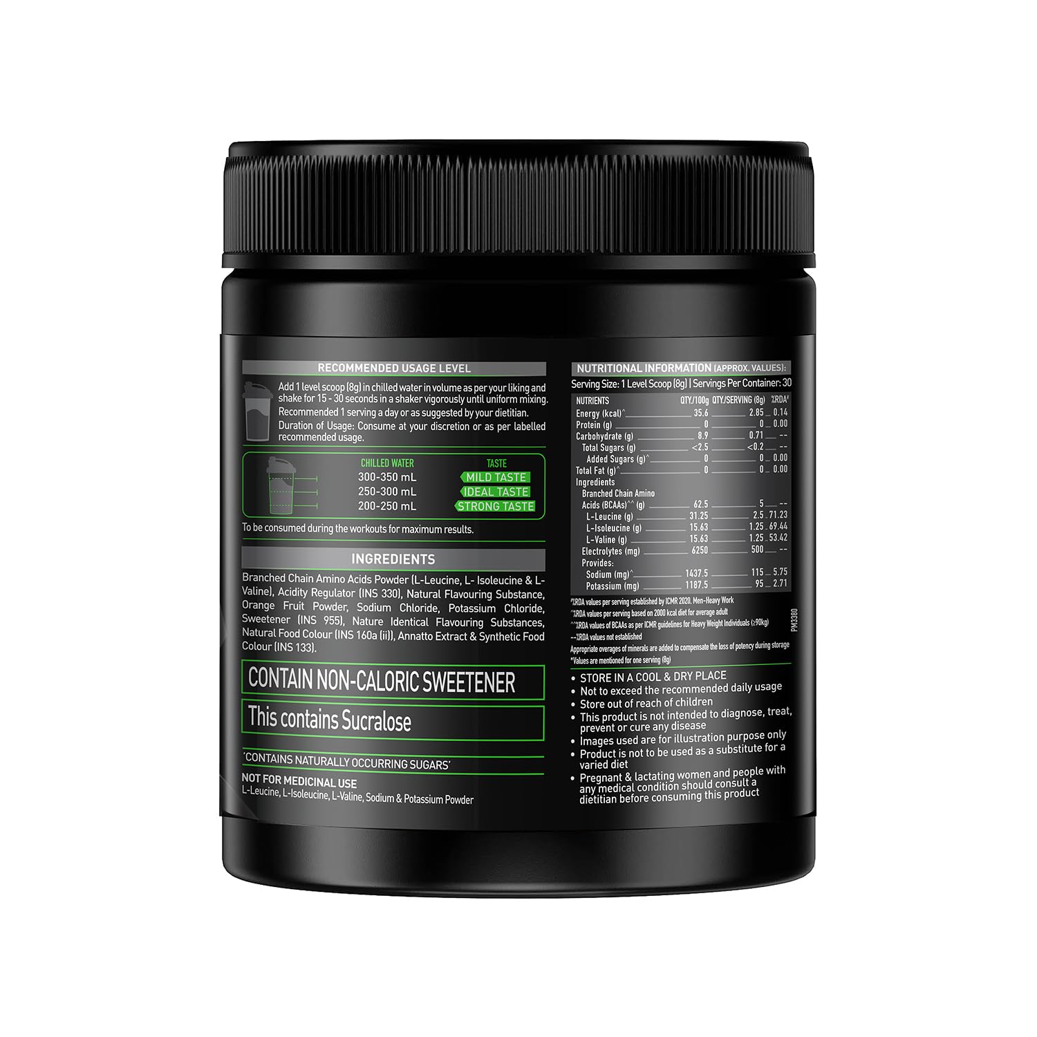MUSCLEBLAZE BCAA PRO POWDER TROPICAL FEST 240GM