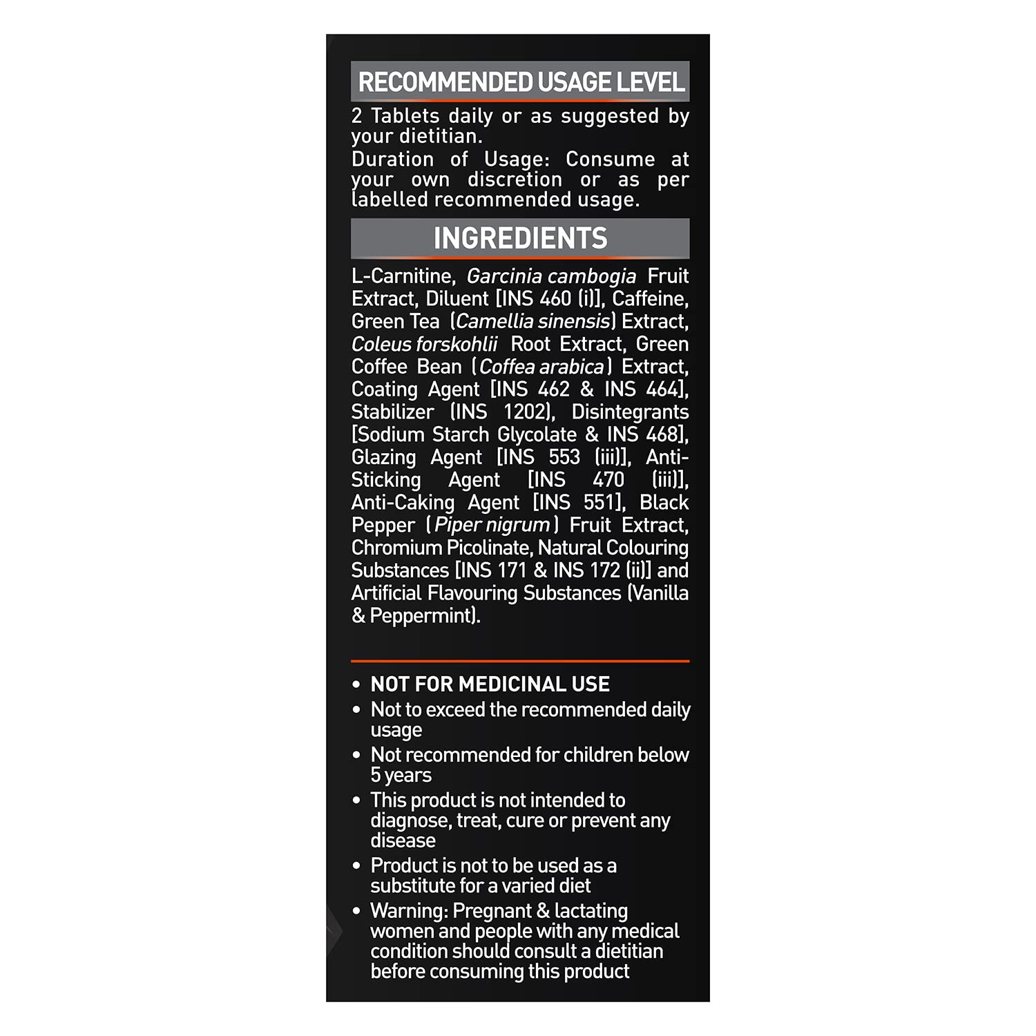 MUSCLEBLAZE FAT BURNER PRO 60 TABLETS