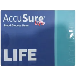 ACCUSURE BLOOD GLUCOSE METER 1N
