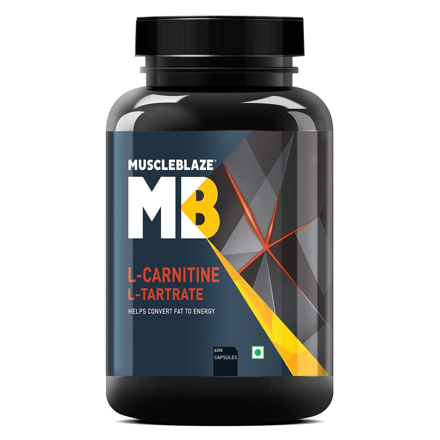 MUSCLEBLAZE L-CARNITINE & L-TARTRATE UNFLAVOURED 60 CAPSULES