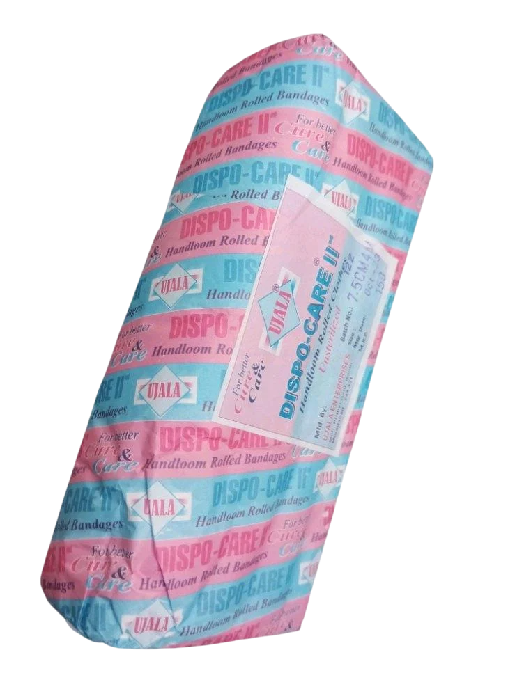 BANDAGES WHITE ROLLED 7.5CM*4MTR