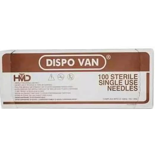 DISPOVAN NEEDLE 24 NO 100P