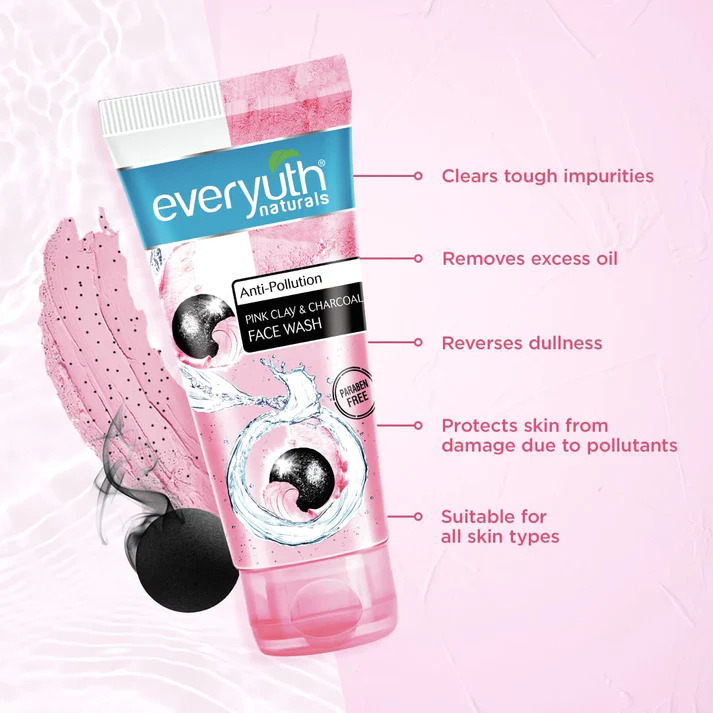 EVERYUTH NATURALS ANTI POLLUTION CHARCOAL SCRUB 25 G
