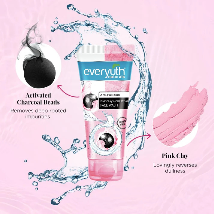 EVERYUTH NATURALS ANTI POLLUTION CHARCOAL SCRUB 25 G