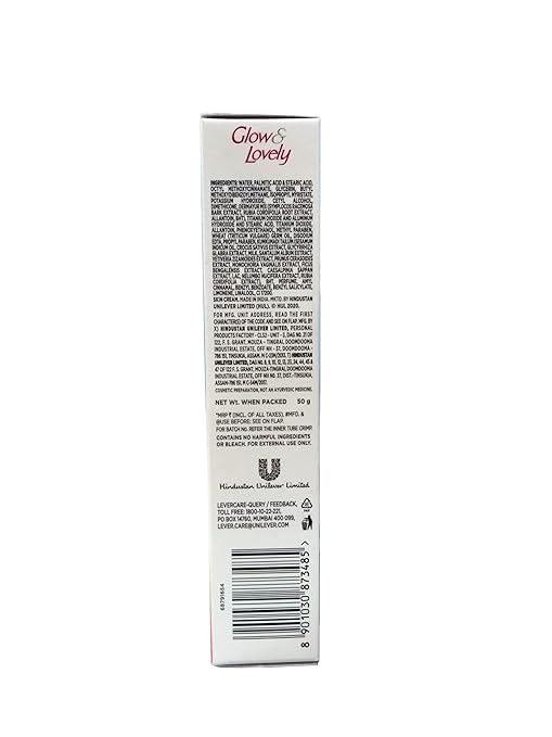 GLOW AND LOVELY AYURVEDIC CARE PLUS FACE CREAM 50GM