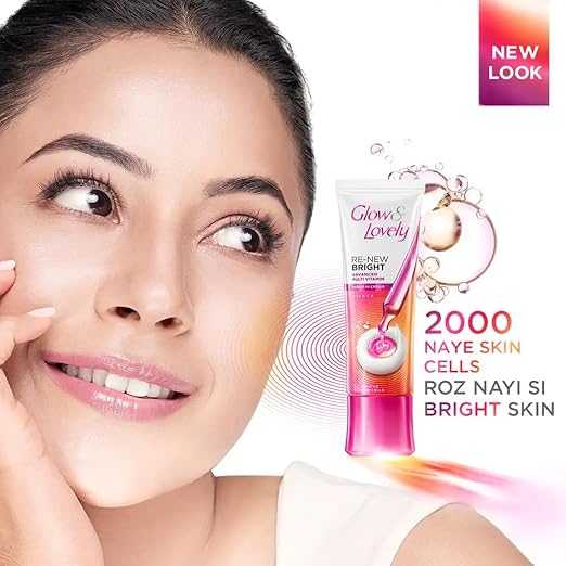 GLOW AND LOVELY RENEW BRIGHT CREAM 50 GM
