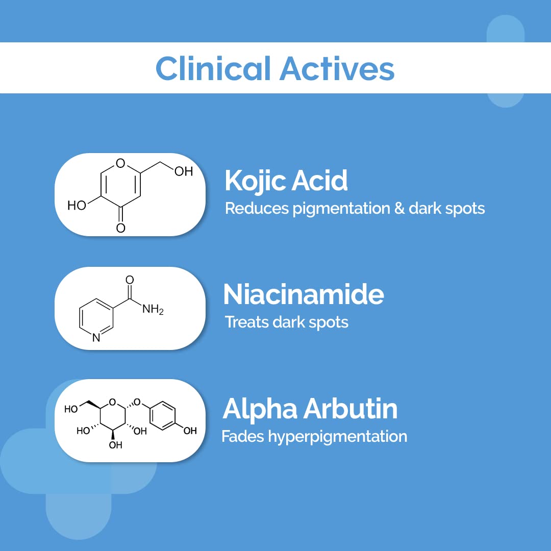 THE DERMA CO 1% KOJIC ACID FACE WASH | WITH NIACINAMIDE & ALPHA ARBUTIN FOR ALL SKINS 100ML