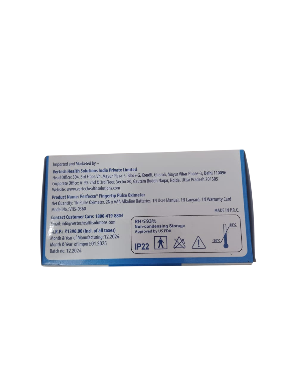 OXIMETER FINGERTIP PULSE