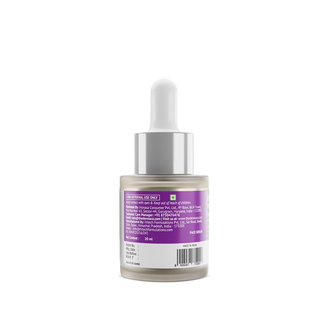 THE DERMA CO 20% VITAMIN C FACE SERUM FOR SKIN RADIANCE FIGHTS PIGMENTATION - 20 ML