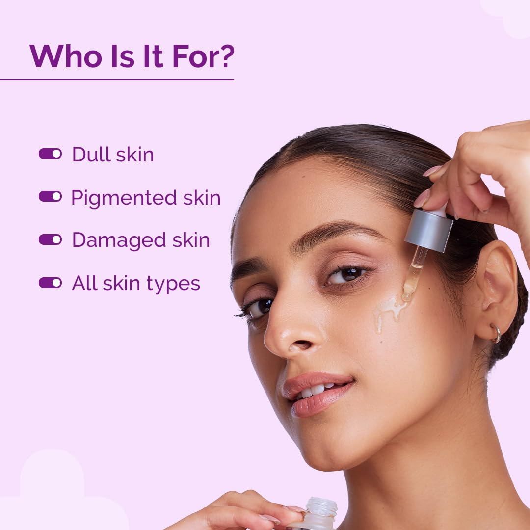 THE DERMA CO 20% VITAMIN C FACE SERUM FOR SKIN RADIANCE FIGHTS PIGMENTATION - 20 ML