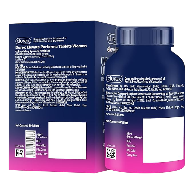 DUREX ELEVATE PERFORMA TAB WOMEN 2U*30TAB