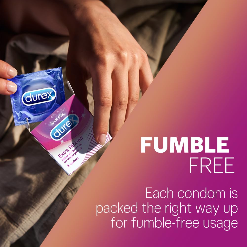 DUREX EXTRA RIBBED 1X3