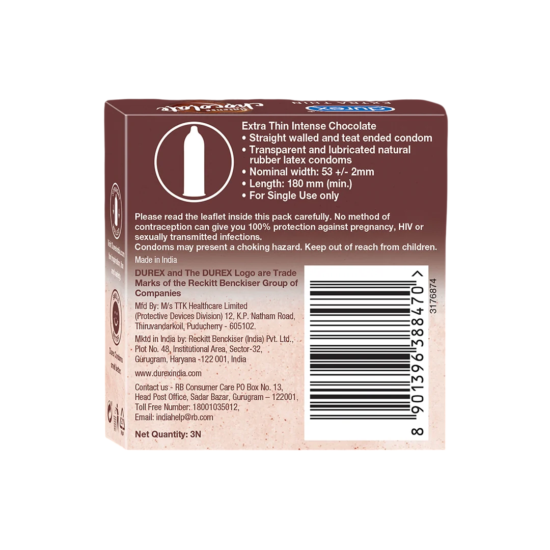 DUREX EXTRA THIN (CHOCOLATE) 1X3
