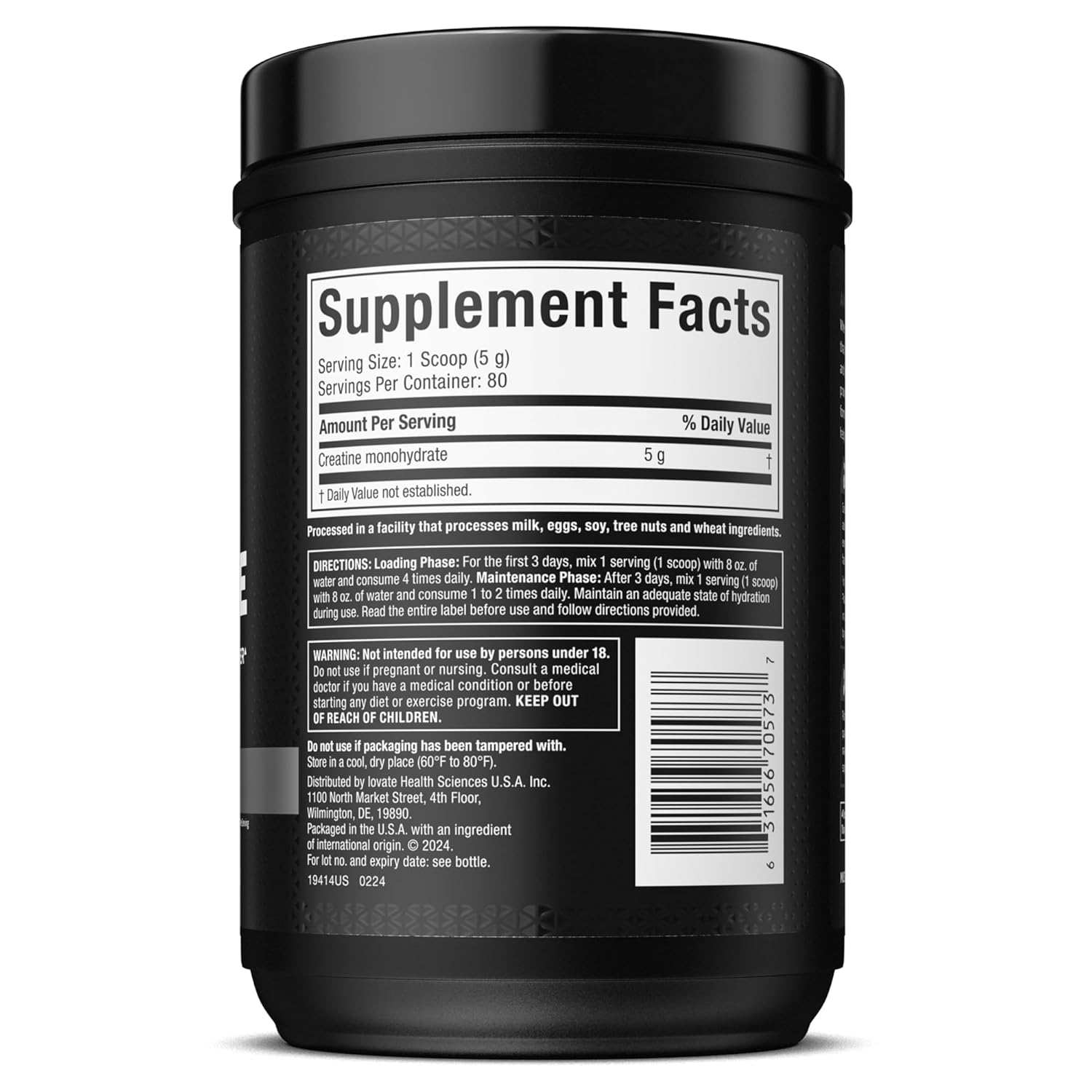 MUSCLETECH PLATINUM 100% CREATINE UNFLAVOURED 400GM