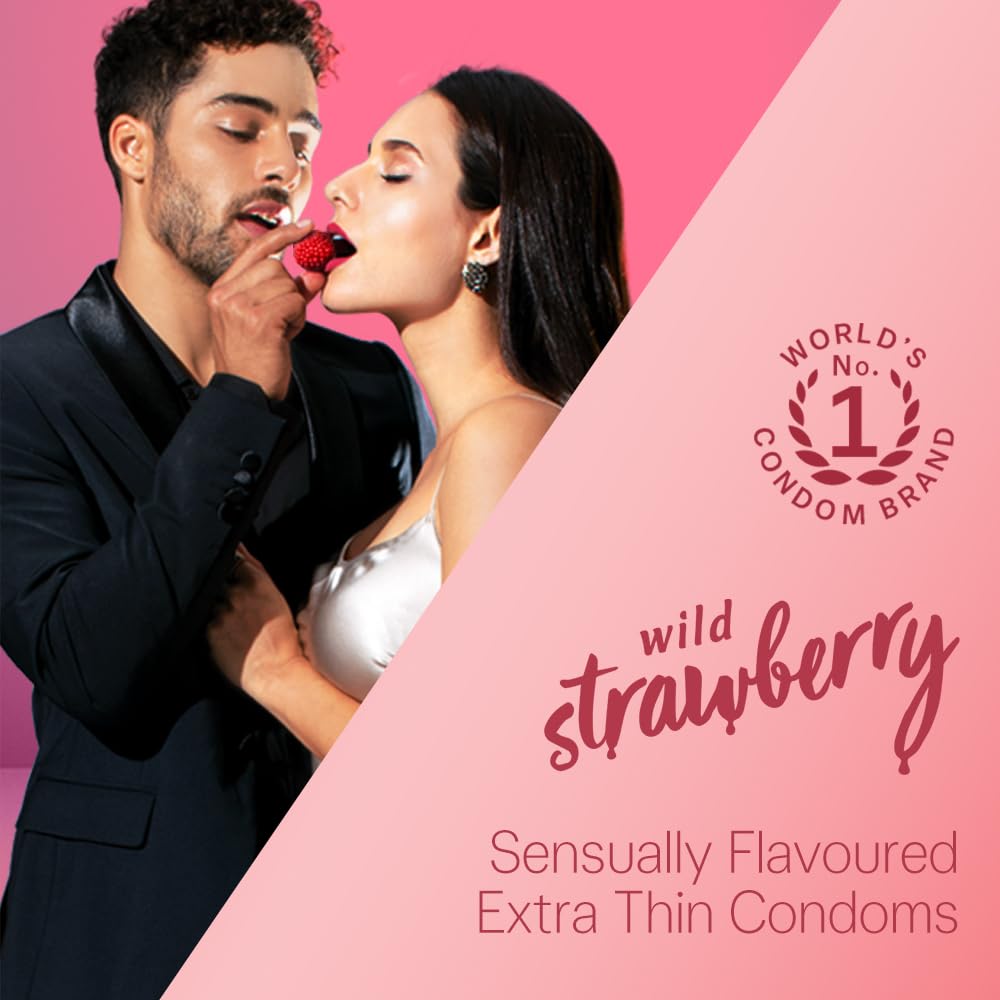 DUREX EXTRA THIN (STRAWBERRY) 1X3