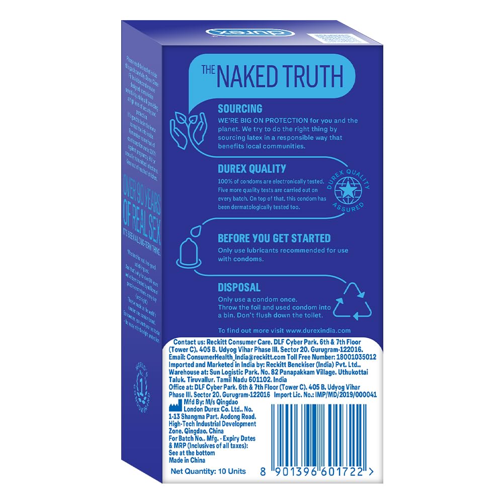 DUREX INVISIBLE CLOSE FIT 1X10