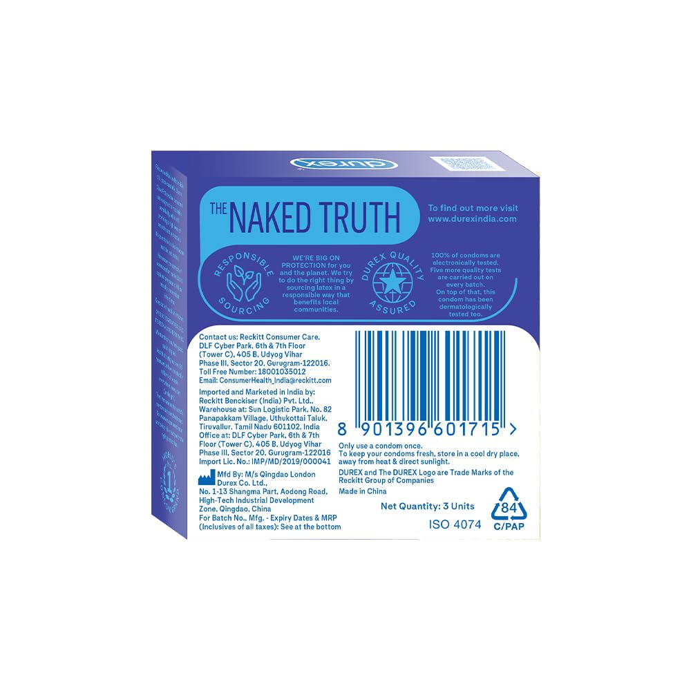 DUREX INVISIBLE CLOSE FIT 1X3