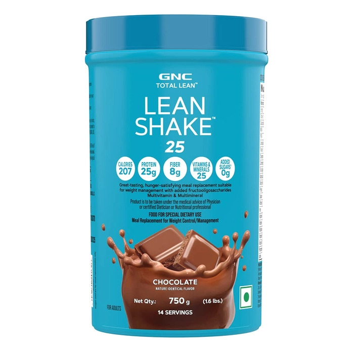 GNC Lean Shake Chocolate Flavour 750gm