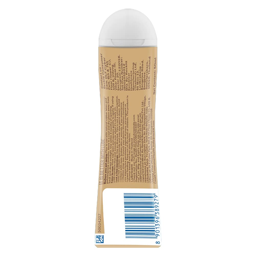 DUREX LUBE (REAL FEEL) 50ML