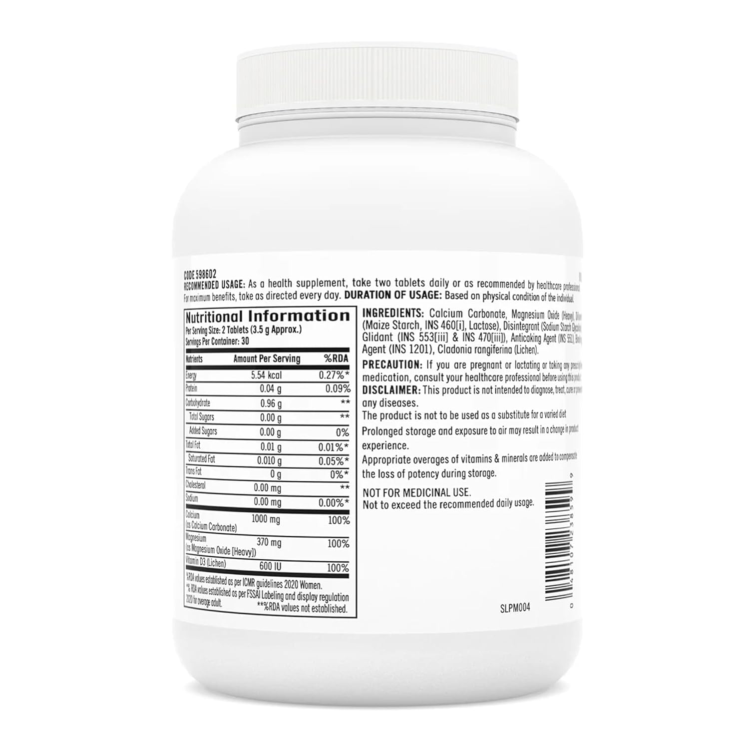 GNC CALCIUM PLUS 1000 MG WITH MAGNESIUM AND VITAMIN D3-60 TABLETS
