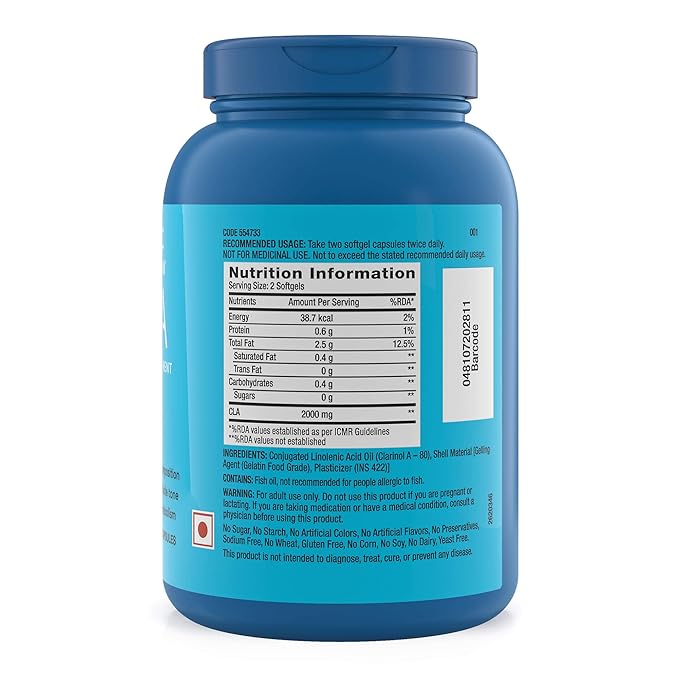 GNC TOTAL LEAN CLA 1000 MG - 90 SOFTGEL CAPSULES
