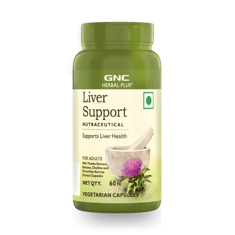 GNC HERBAL PLUS LIVER SUPPORT 60 CAPSULES