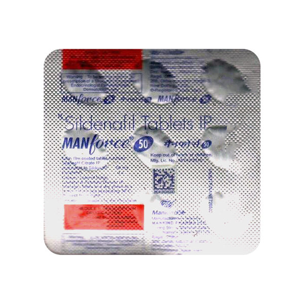 MANFORCE 50MG TAB