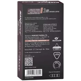 MANFORCE CHOCOLATE 342-DOTS 10PCS
